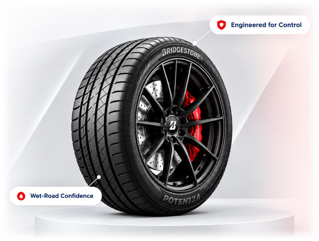 Bridgestone Potenza Sport - Engineered for Control
